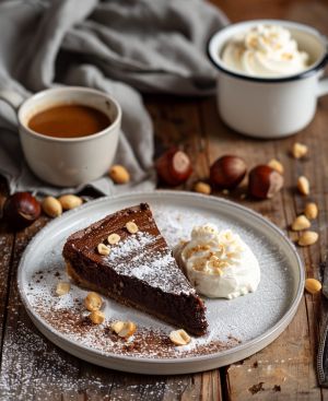 Recette Délicieuse : Gâteau au Chocolat aux Noisettes Moelleux et Fondant
