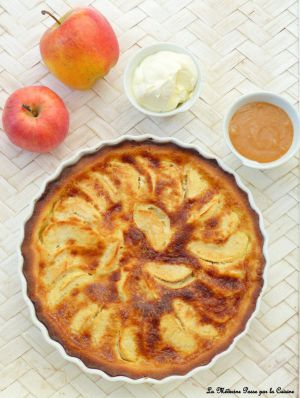 Recette Tarte aux pommes normande