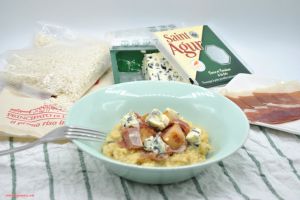 Recette Risotto au Saint-Agur et jambon