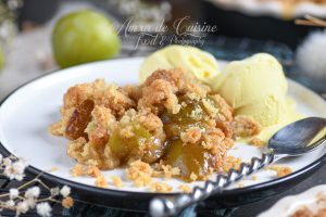 Recette Crumble aux reines-claudes, mirabelles et flocons d’avoine