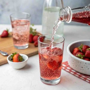 Recette Strawberry Spritzer Recipe