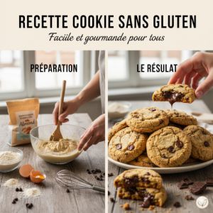 Recette Cookie sans gluten