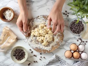 Recette L’art subtil de sublimer la pâte à cookie crue