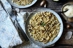 Recette Risotto aux champignons crémeux