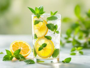 Recette Boisson rafraîchissante citron-menthe maison