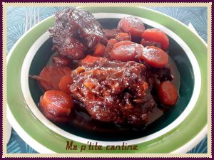 Recette Queue de boeuf aux carottes et au miel