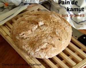 Recette Pain de kamut aux graines – Vegan
