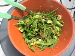 Recette Salade toute verte