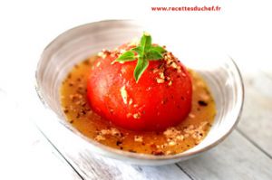 Recette Tomate farcie à la stracciatella