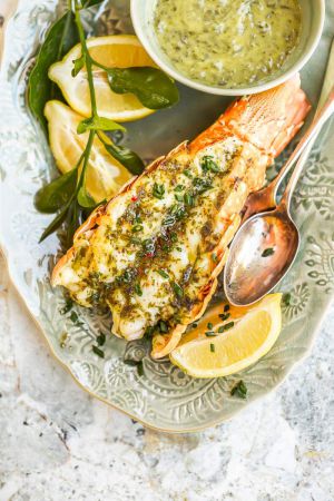 Recette Homard ou langouste, beurre citron herbes