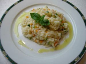 Recette Risotto crémeux aux petits légumes