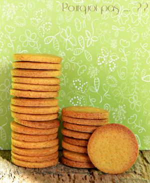 Recette Sablés Citron & Miel