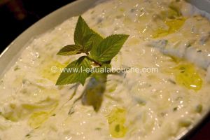 Recette Tzatziki