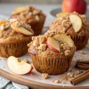 Recette Apple Cinnamon Streusel Muffins – Fall Breakfast Recipe