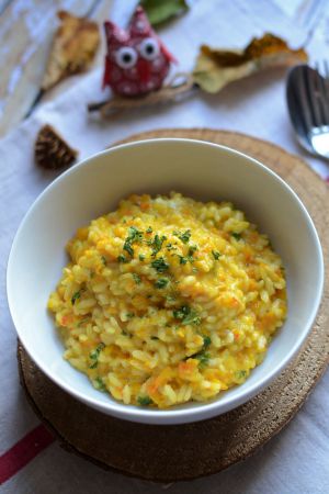 Recette Risotto potimarron #végétarien