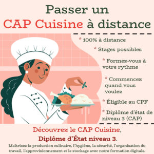 Recette Pourquoi opter pour un CAP cuisine à distance pour votre reconversion ?