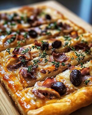 Recette Pissaladière Colorée Savoureuse : Recette Facile