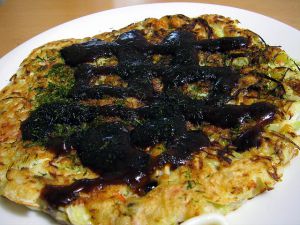 Recette Ya chae jeon, pancake aux fines herbes et fruits de mer (Corée)