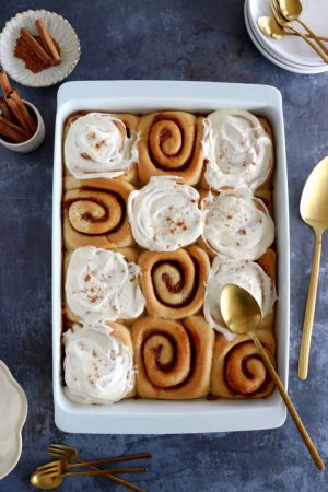 Recette Cinnamon rolls américains