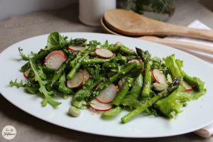 Recette Salade de printemps pour bien commencer notre menu de Pâques, recette vegan