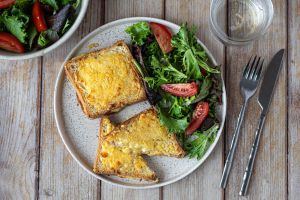 Recette Croque monsieur gratiné à l'air fryer
