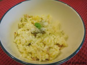 Recette Risotto aux asperges vertes et bacon