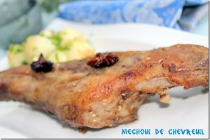 Recette Méchoui de chevreuil, recette de chevreau rôti