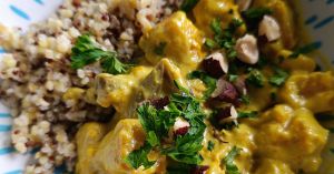 Recette Sauté de butternut au curry