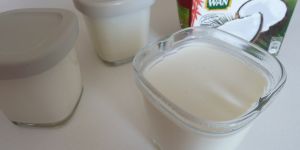 Recette Yaourt maison au lait de coco