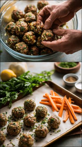 Recette Greek Meatball Bowl: A Flavor-Packed Mediterranean Feast