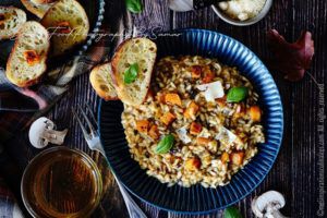 Recette Risotto au potimarron crémeux