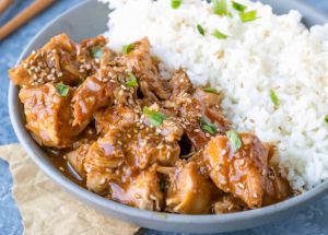 Recette Recette super facile et savoureuse de poulet au sésame à la mijoteuse!