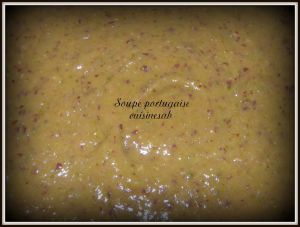 Recette Soupe portugaise
