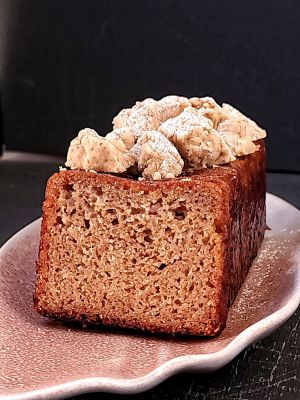 Recette Cake moelleux à la compote de pomme et poire