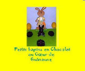 Recette Lapin en chocolat Coeur de Guimauve