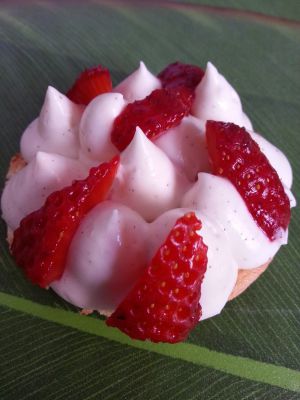 Recette Dessert a la fraise