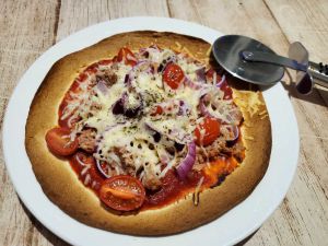 Recette Pizza rapide au thon WW - Foodista Challenge #106