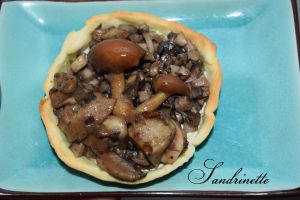 Recette Tartelette des Sous-Bois Croustillants