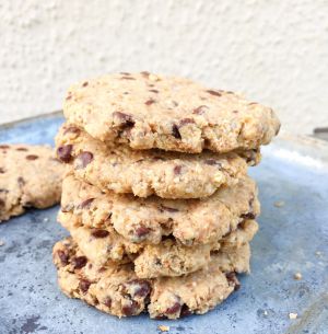 Recette Cookies aux céréales et son d’avoine (vegan et sans sucre)