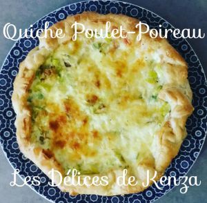 Recette Quiche Poulet - Poireau