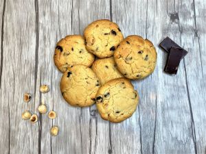 Recette Cookies aux noisettes (aux jaunes d'œufs)