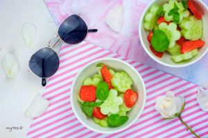 Recette Salade de concombre aux fraises (vegan)