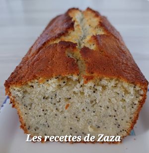 Recette Cake au citron et graines de pavot bleu