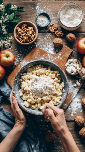 Recette Mini Apple Crumbles: Bite-Sized Warmth & Comfort