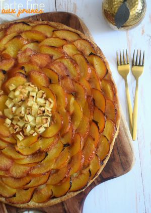Recette Tarte fine aux prunes