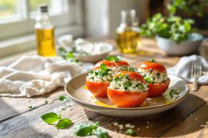 Recette Trop chaud pour cuisiner ? Voici LA recette de tomates farcies sans four (vous allez adorer)