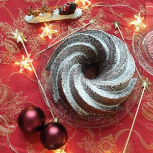 Recette Idée gâteau de Noël : bundt cake au chocolat