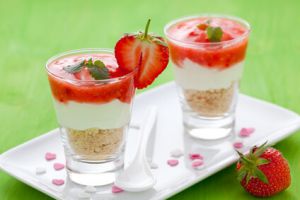 Recette Trifle aux fraises