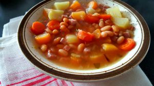 Recette Chaudrée aux légumes et au jambon