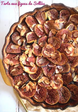 Recette Tarte aux figues de Solliès